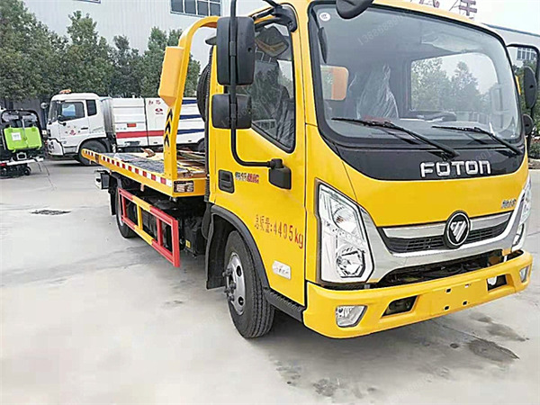 福田奧鈴一拖二藍(lán)牌清障車