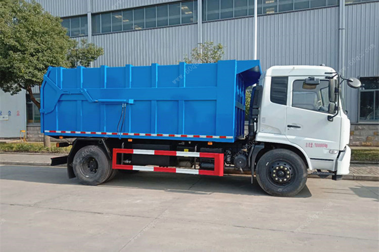 國五東風新款壓縮對接式垃圾車