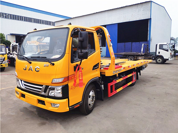 江淮駿鈴V5一拖二藍(lán)牌清障車(chē)