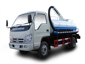 福田時(shí)代藍(lán)牌吸糞車