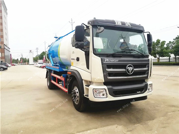福田瑞沃10方吸污車(chē)