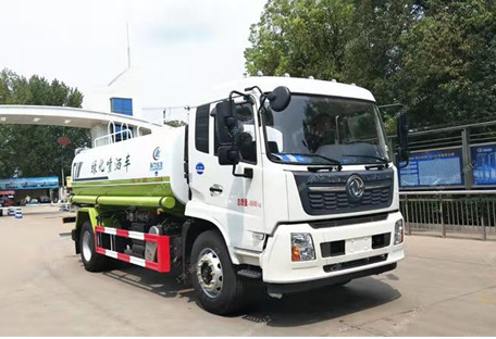 國六東風天錦灑水車價格，東風康明斯灑水車13-14噸首選車型