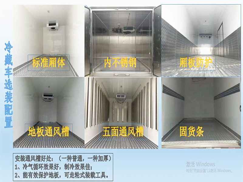 冷藏車選裝配置